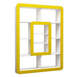 Hanah Home Orkide - Blanco y Amarillo